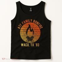 Atf Family Bonfire Waco Tx 93 Waco Siege Branch Davidians Tank Top thumb 2
