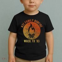 Atf Family Bonfire Waco Tx 93 Waco Siege Branch Davidians Toddler T-Shirt thumb 2