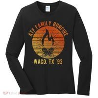 Atf Family Bonfire Waco Tx 93 Waco Siege Branch Davidians Women's Long Sleeve Shirt thumb 0