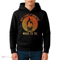 Atf Family Bonfire Waco Tx 93 Waco Siege Branch Davidians Kids Hoodie thumb 4