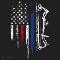American Flag Bowhunting Bow Archery Usa Deer Hunter Gift Great Gift Beanie thumb 2