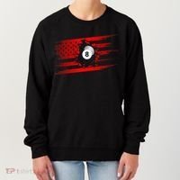 American Flag Billiards Apparel Billiards Women's Sweatshirt thumb 0
