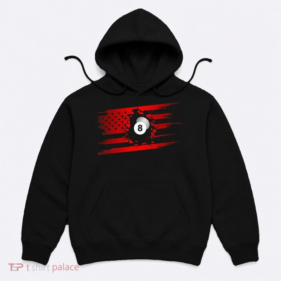 American Flag Billiards Apparel Billiards Hoodie