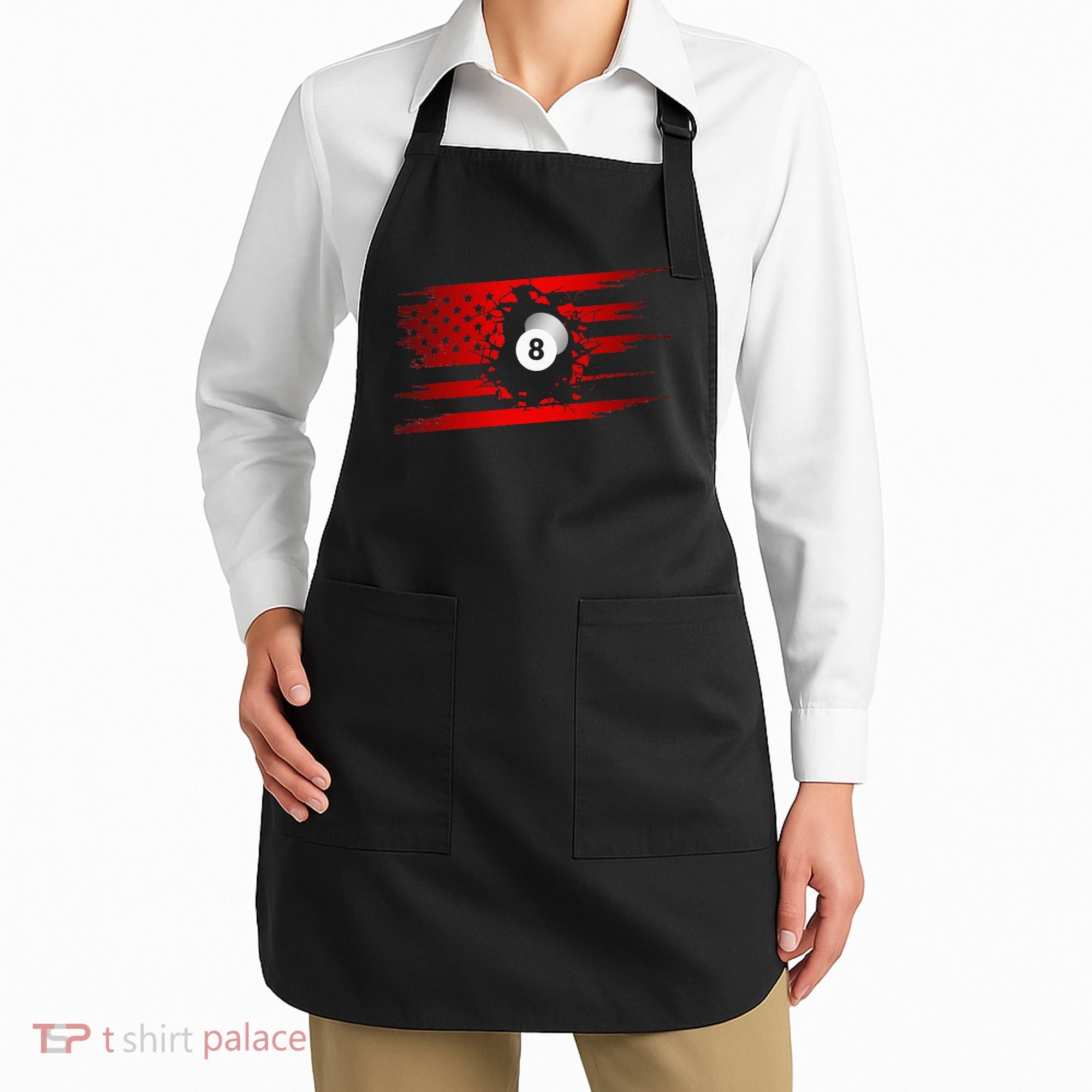 American Flag Billiards Apparel Billiards Apron