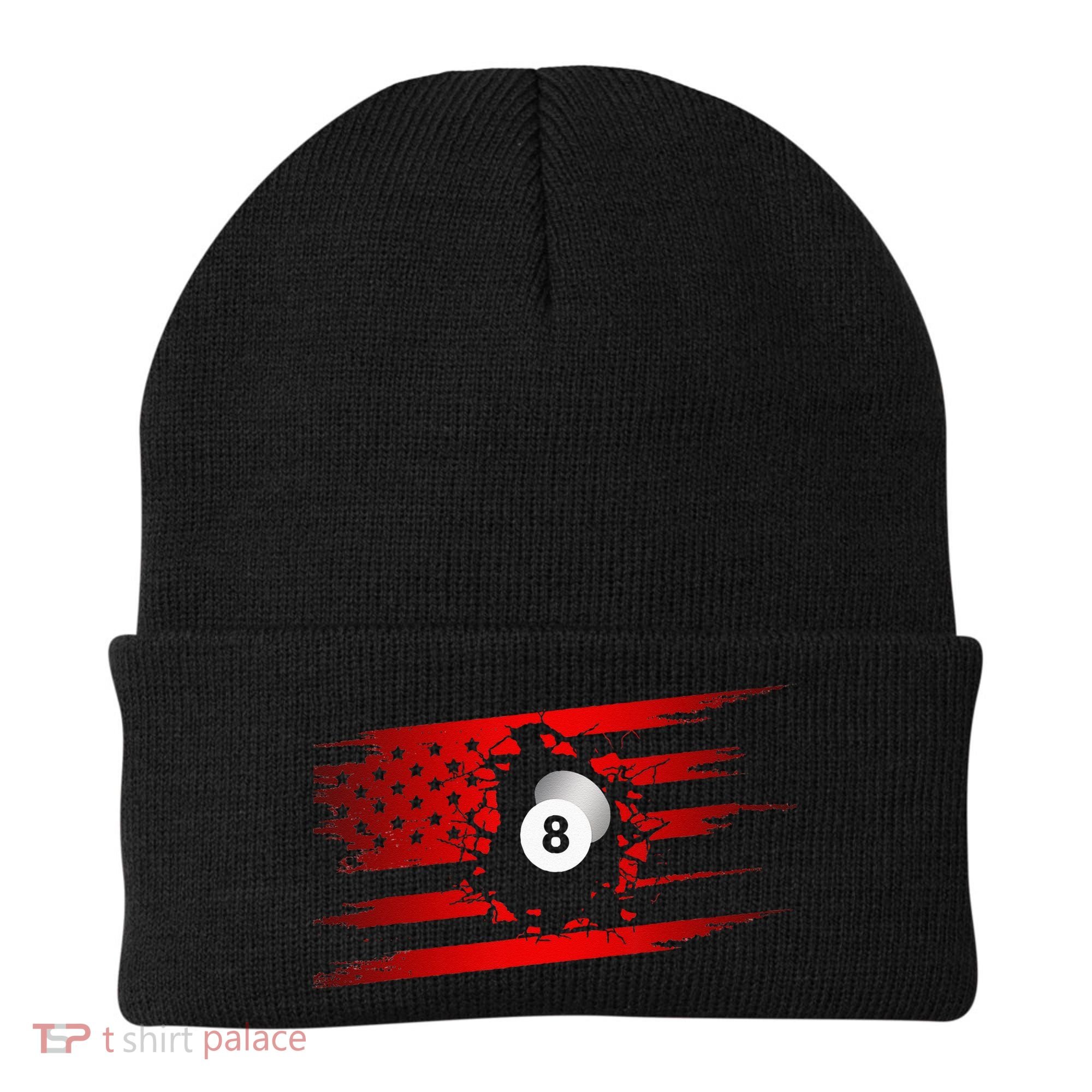 American Flag Billiards Apparel Billiards Beanie