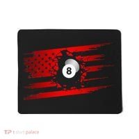 American Flag Billiards Apparel Billiards Mousepad thumb 0