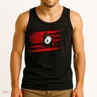 American Flag Billiards Apparel Billiards Tank Top thumb 3