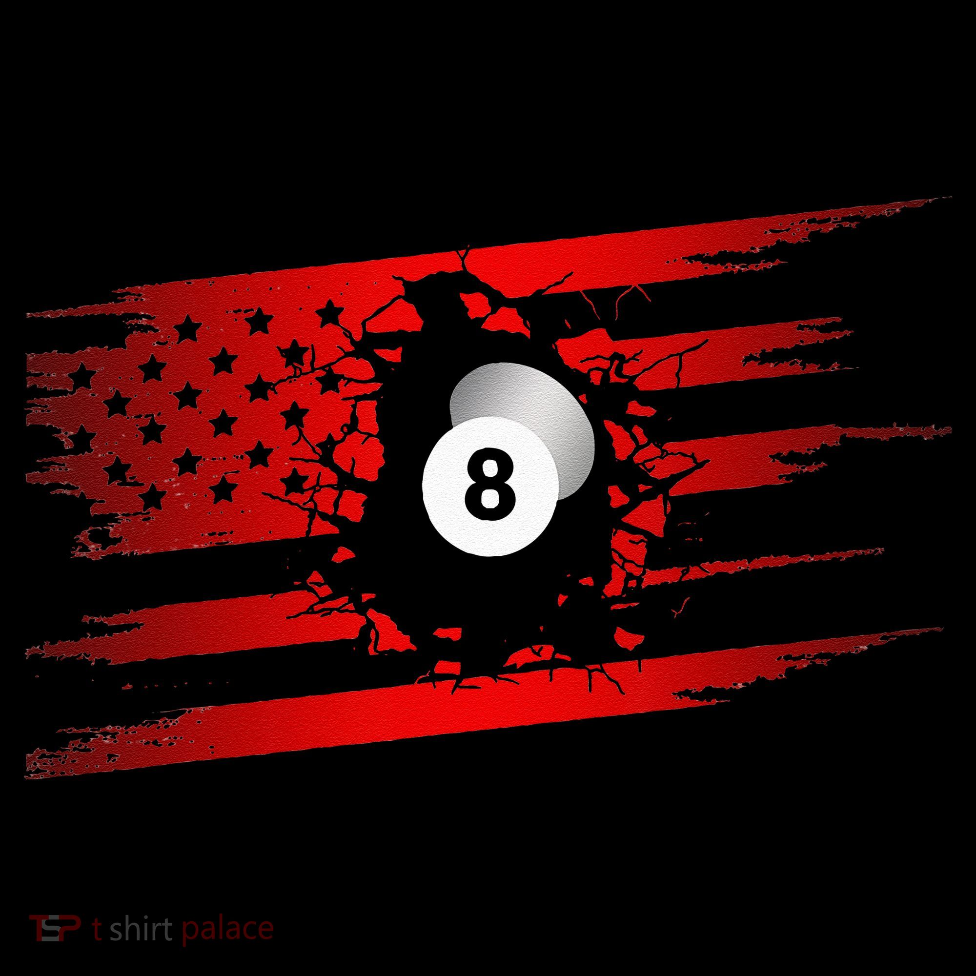 American Flag Billiards Apparel Billiards Tank Top