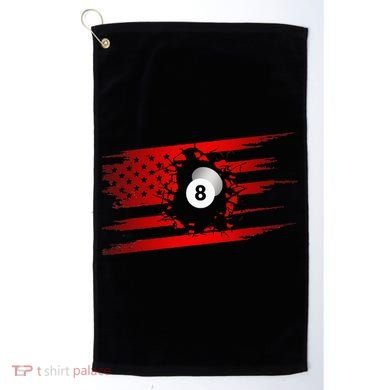 American Flag Billiards Apparel Billiards Golf Towel