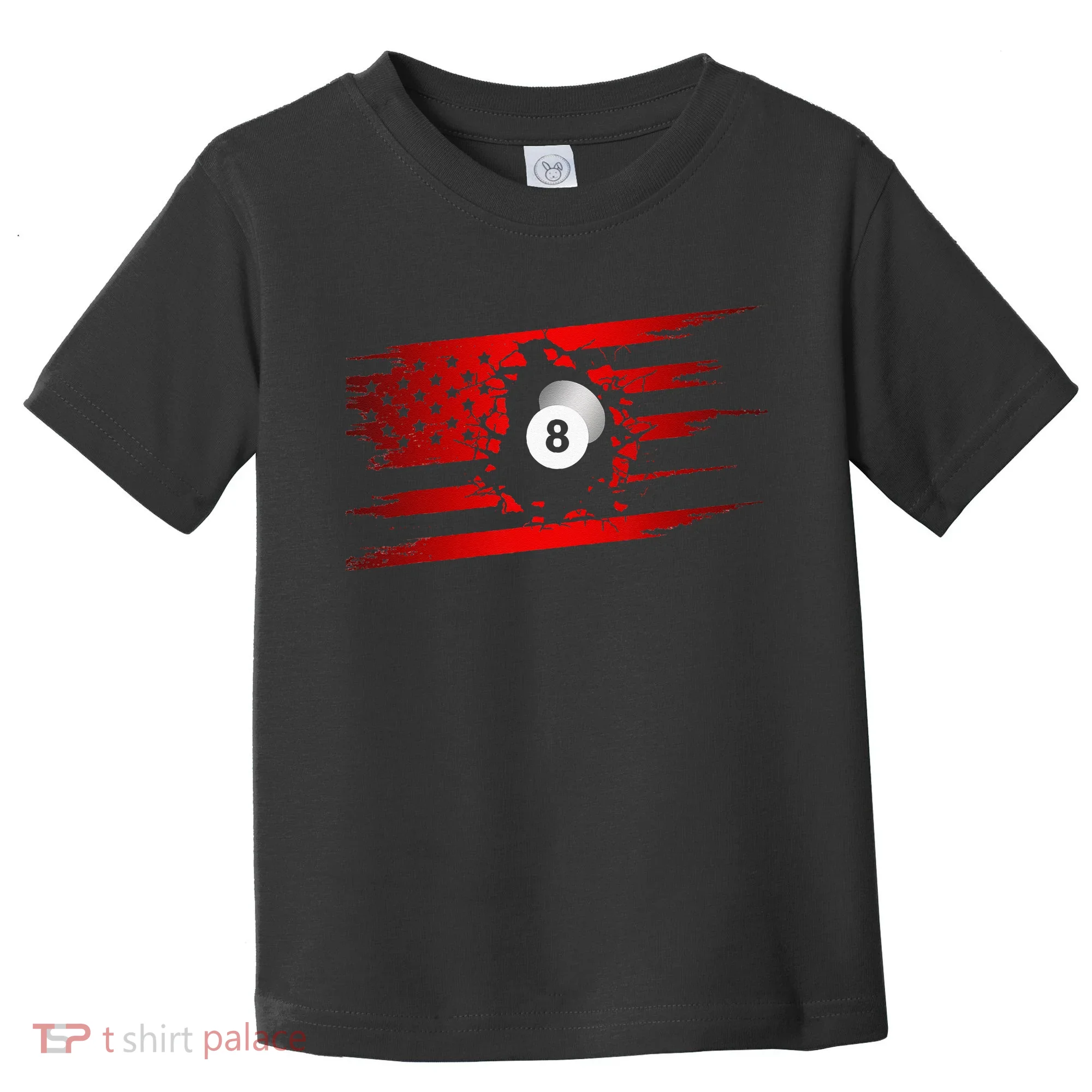American Flag Billiards Apparel Billiards Toddler T-Shirt