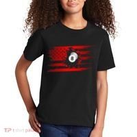 American Flag Billiards Apparel Billiards Kids T-Shirt thumb 2