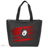 American Flag Billiards Apparel Billiards Tote Bag thumb 0