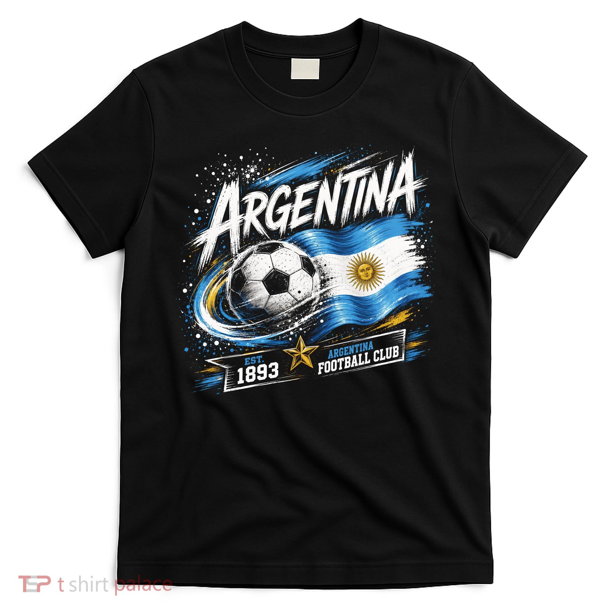Argentina Football Club Vintage Soccer T-Shirt