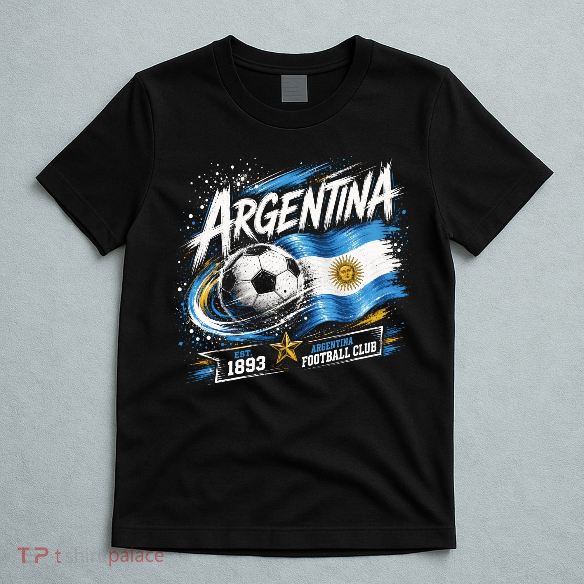 Argentina Football Club Vintage Soccer T-Shirt