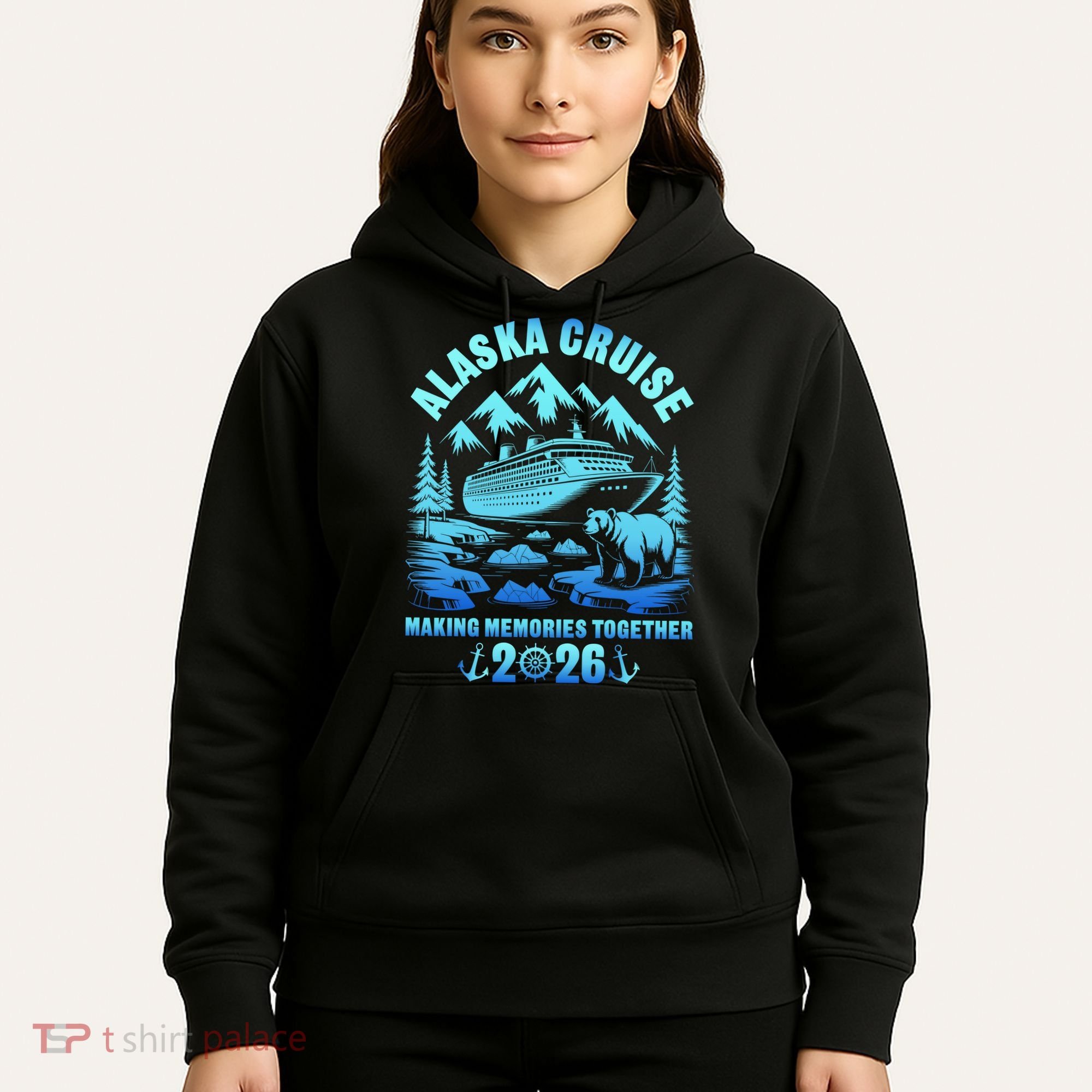 Alaska Family Cruise 2026 Vacation Hoodie