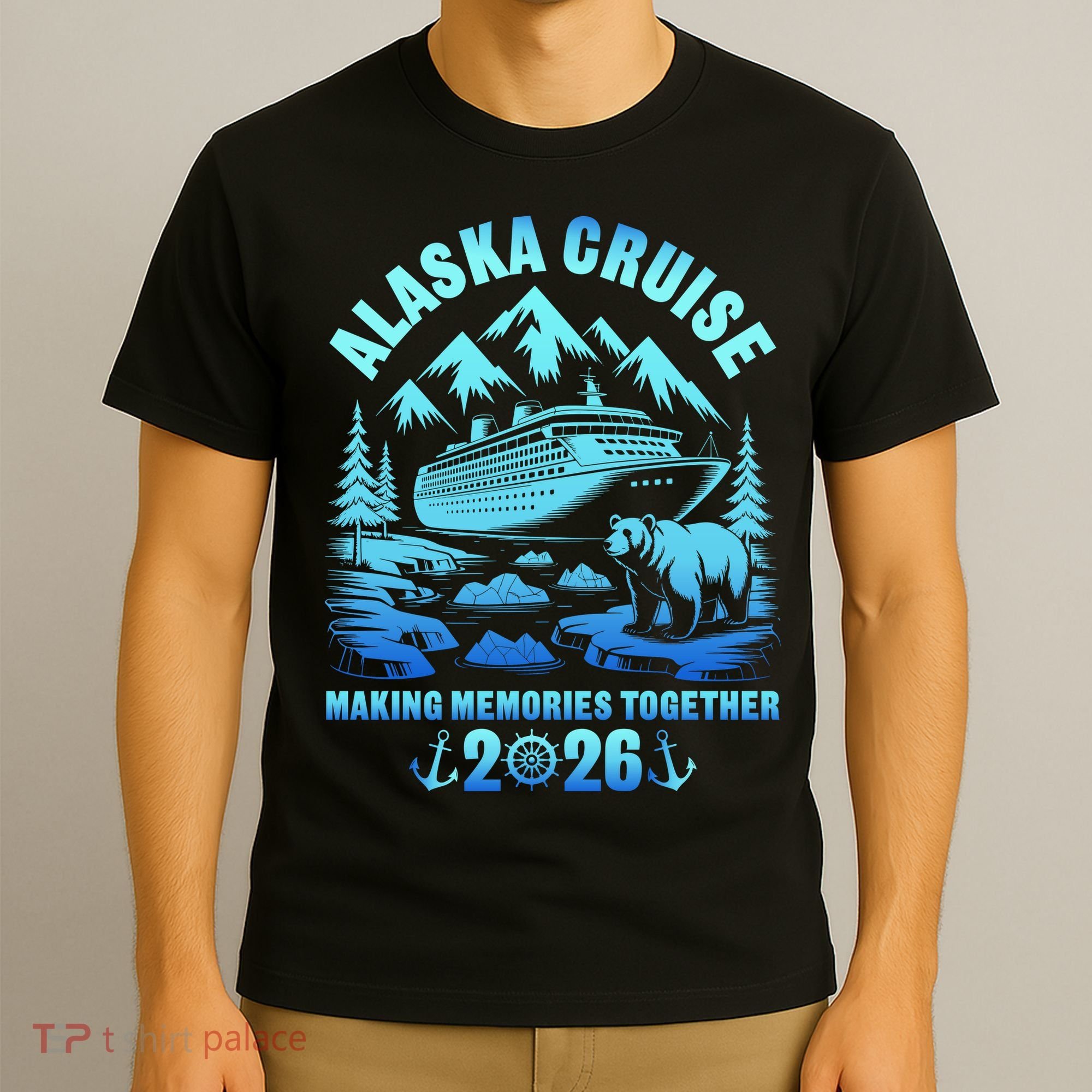Alaska Family Cruise 2026 Vacation T-Shirt