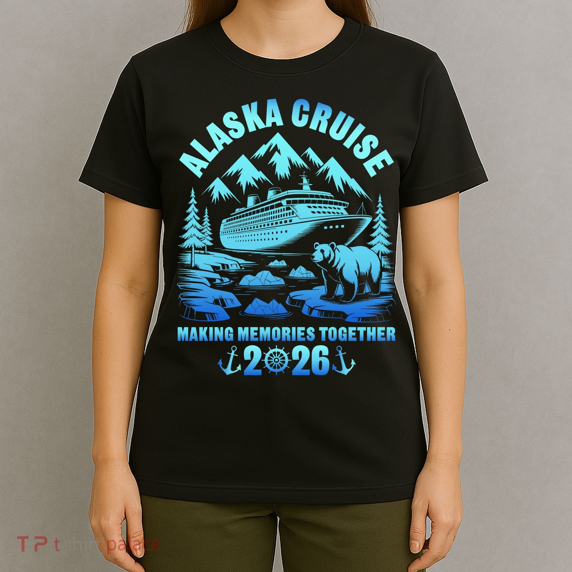 Alaska Family Cruise 2026 Vacation T-Shirt