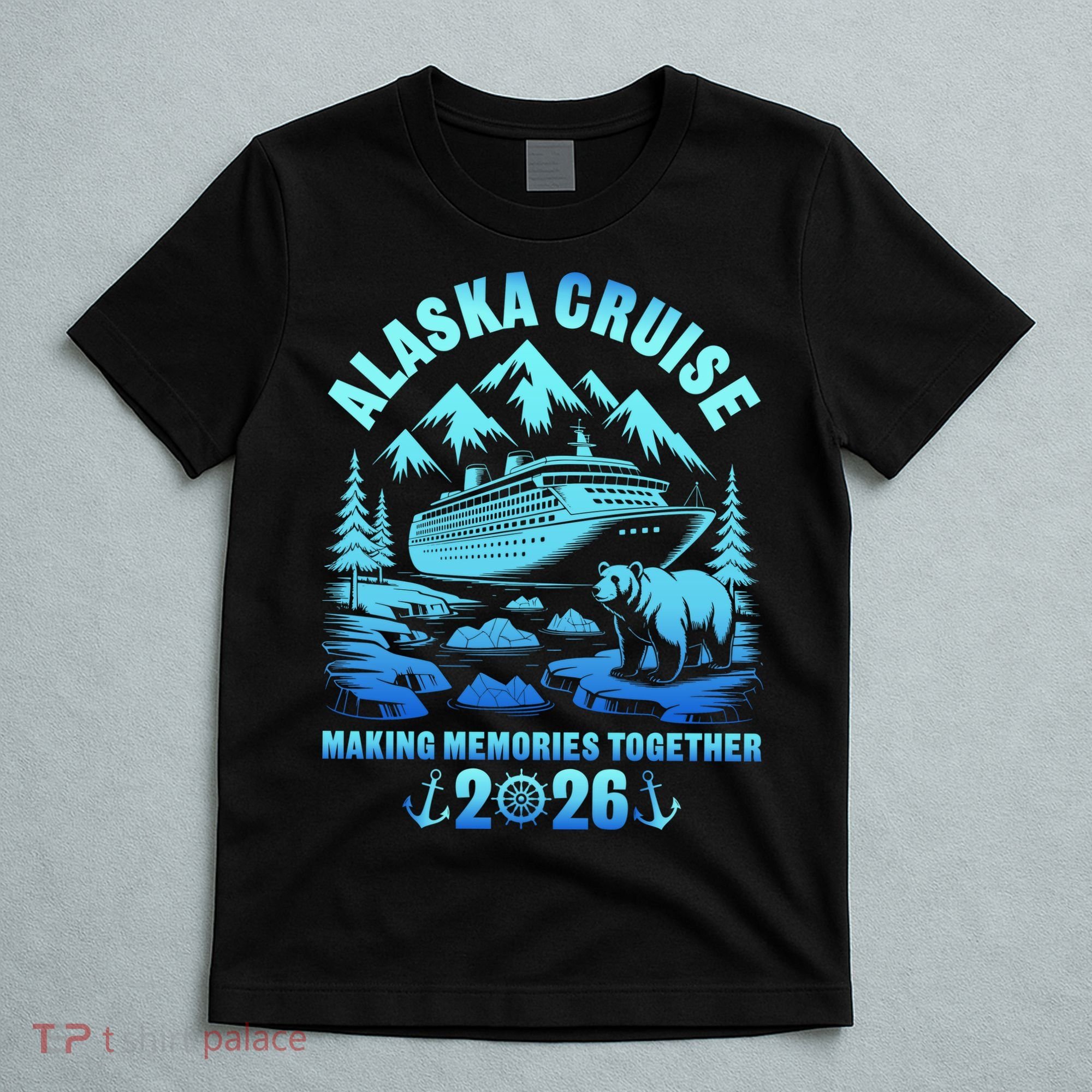 Alaska Family Cruise 2026 Vacation T-Shirt