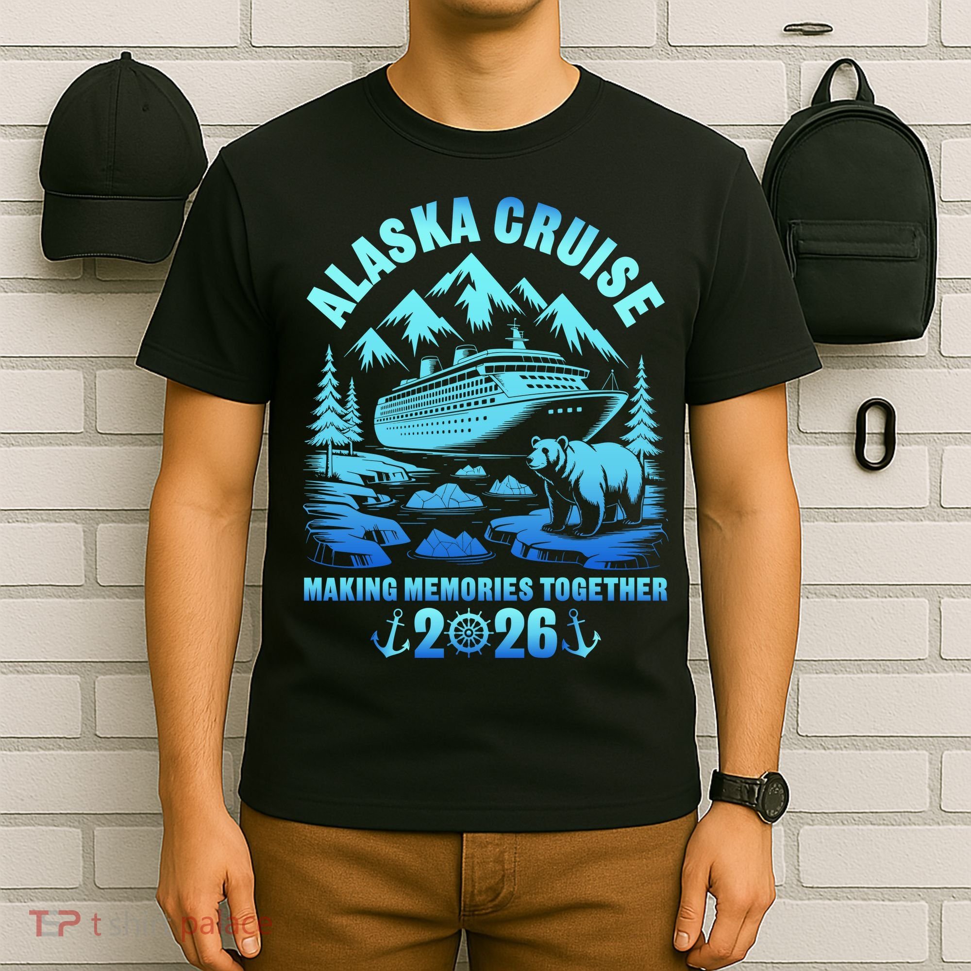 Alaska Family Cruise 2026 Vacation T-Shirt