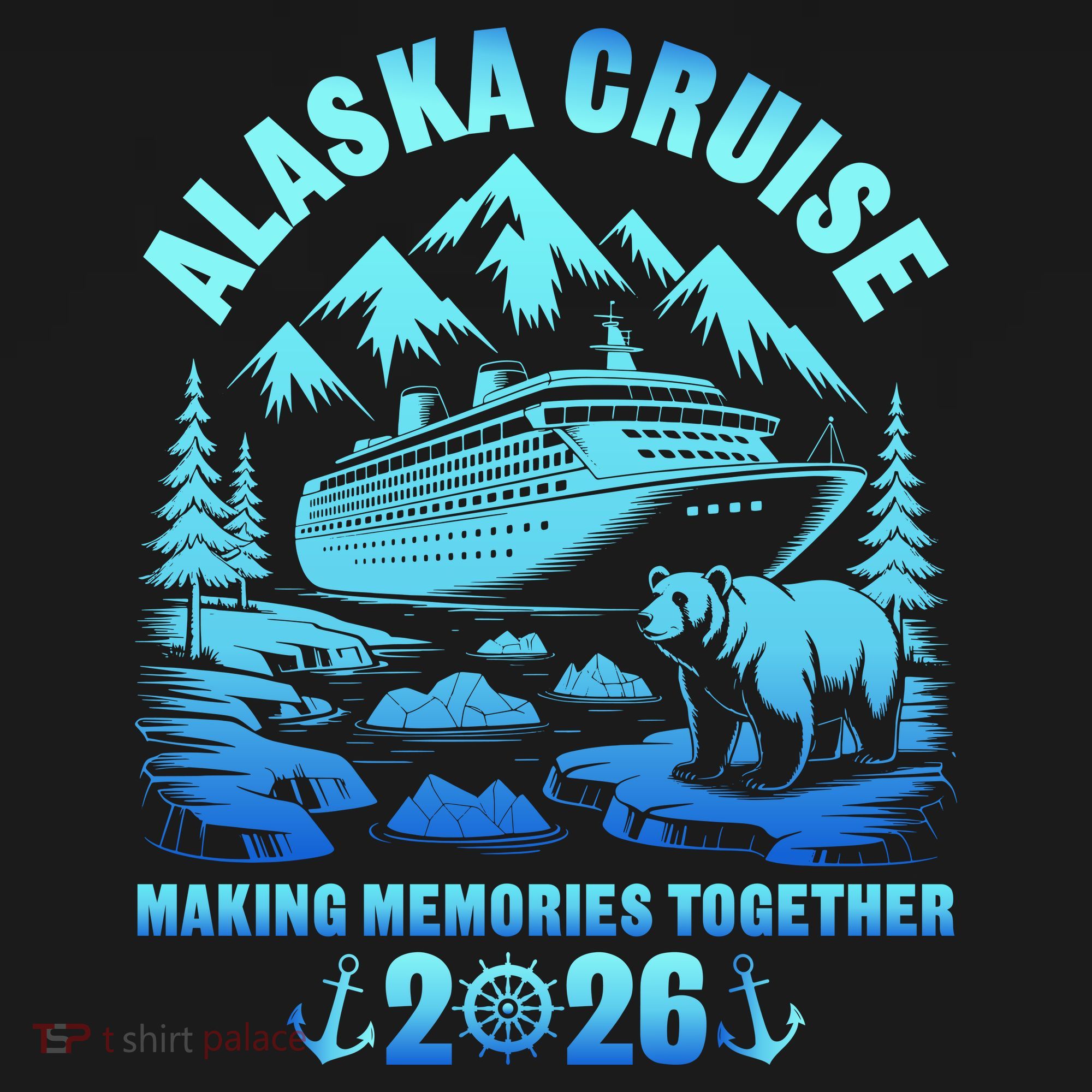 Alaska Family Cruise 2026 Vacation Coaster