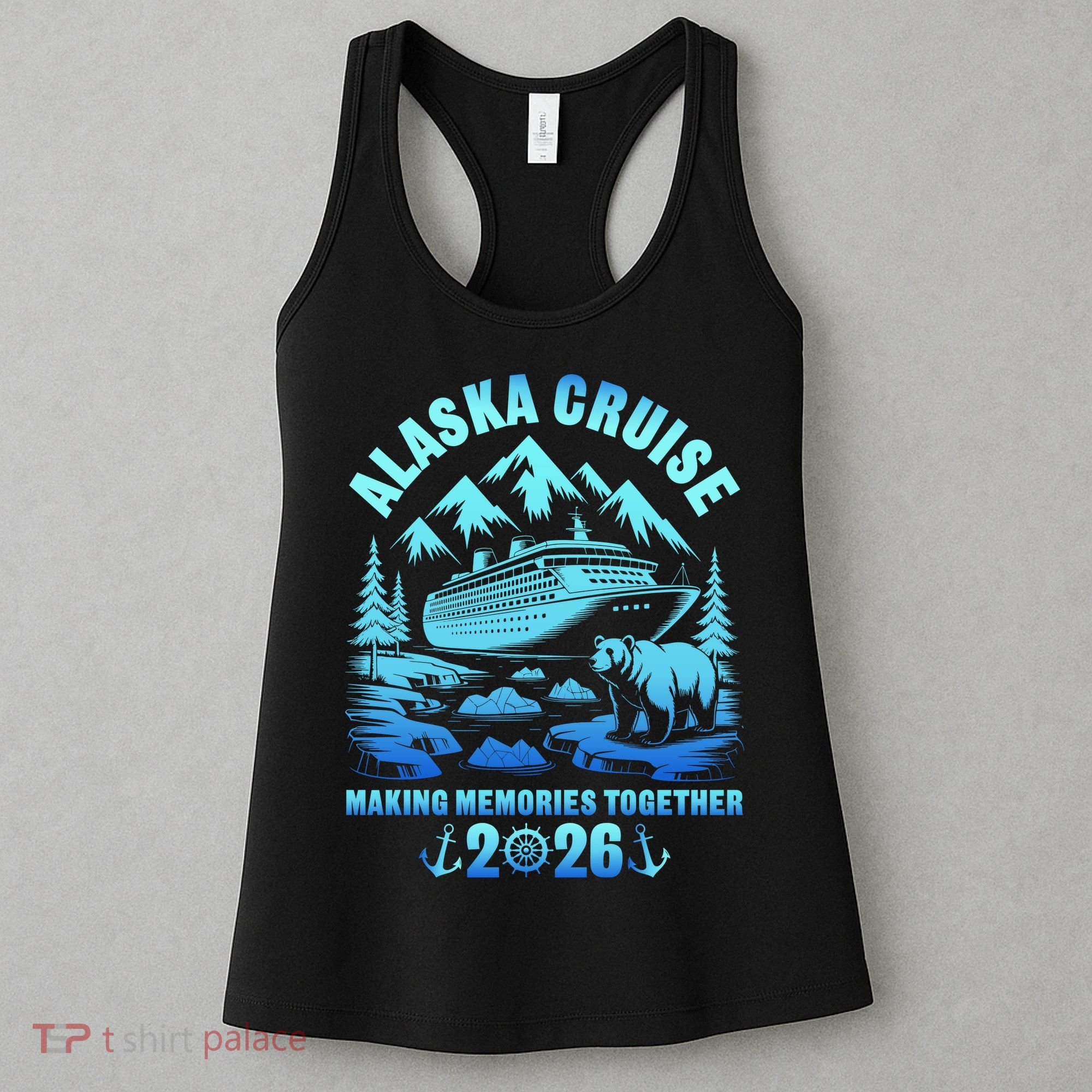 Alaska Family Cruise 2026 Vacation Women's Tank Top