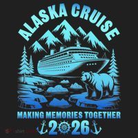 Alaska Family Cruise 2026 Vacation Hat thumb 2