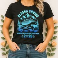 Alaska Family Cruise 2026 Vacation Women's T-Shirt thumb 2