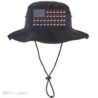 American Flag Dachshund Patriotic Gift Funny Dachshund Doxie Lover Gift Bucket Hat thumb 0