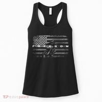 American Flag Dirt Bike Motocross Women's Tank Top thumb 0