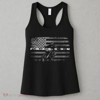 American Flag Dirt Bike Motocross Women's Tank Top thumb 3