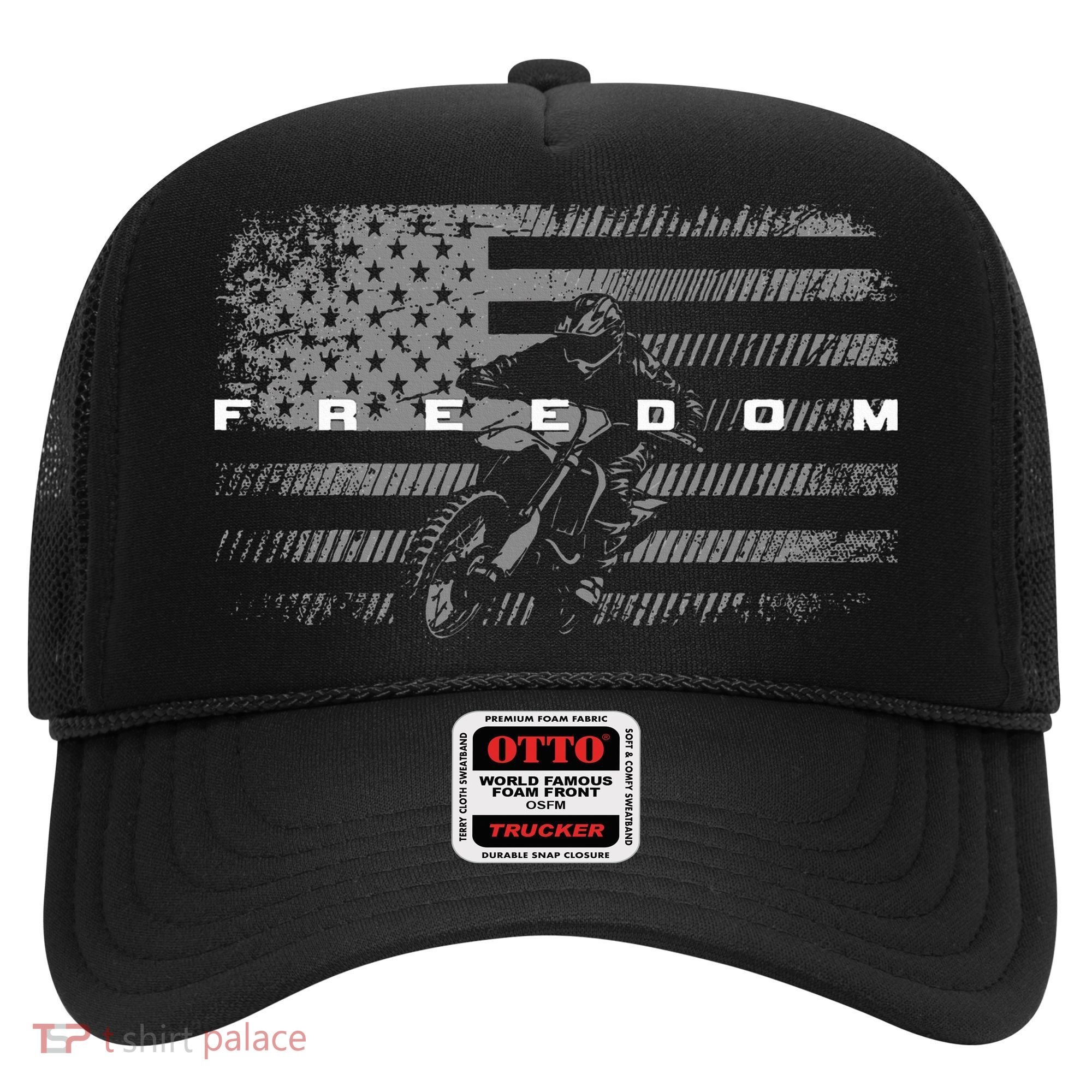 American Flag Dirt Bike Motocross Hat