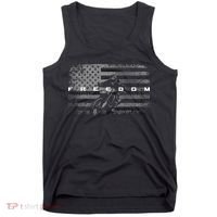 American Flag Dirt Bike Motocross Tank Top thumb 0