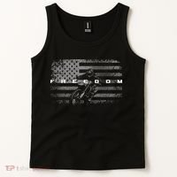 American Flag Dirt Bike Motocross Tank Top thumb 2