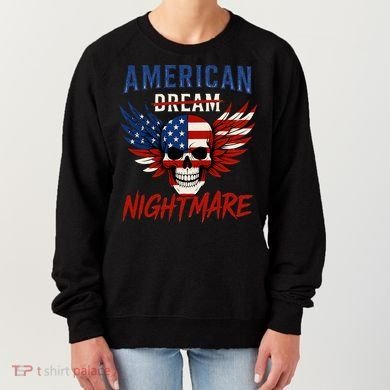 American Flag Dream Nightmare Women's Sweatshirt