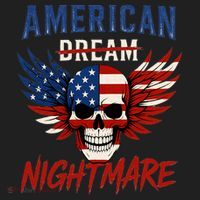 American Flag Dream Nightmare Women's Sweatshirt thumb 2