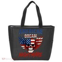 American Flag Dream Nightmare Tote Bag thumb 0