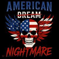 American Flag Dream Nightmare Tote Bag thumb 4