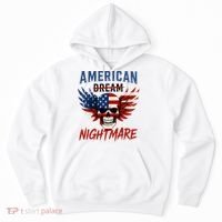 American Flag Dream Nightmare Hoodie thumb 0