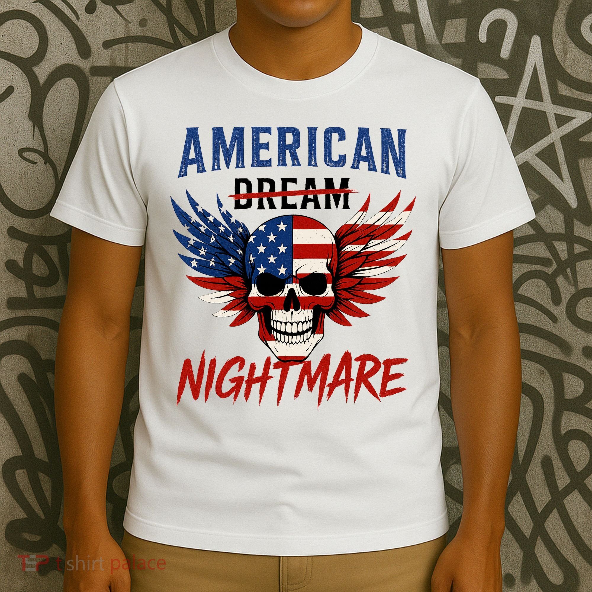 American Flag Dream Nightmare T-Shirt