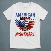 American Flag Dream Nightmare T-Shirt thumb 5