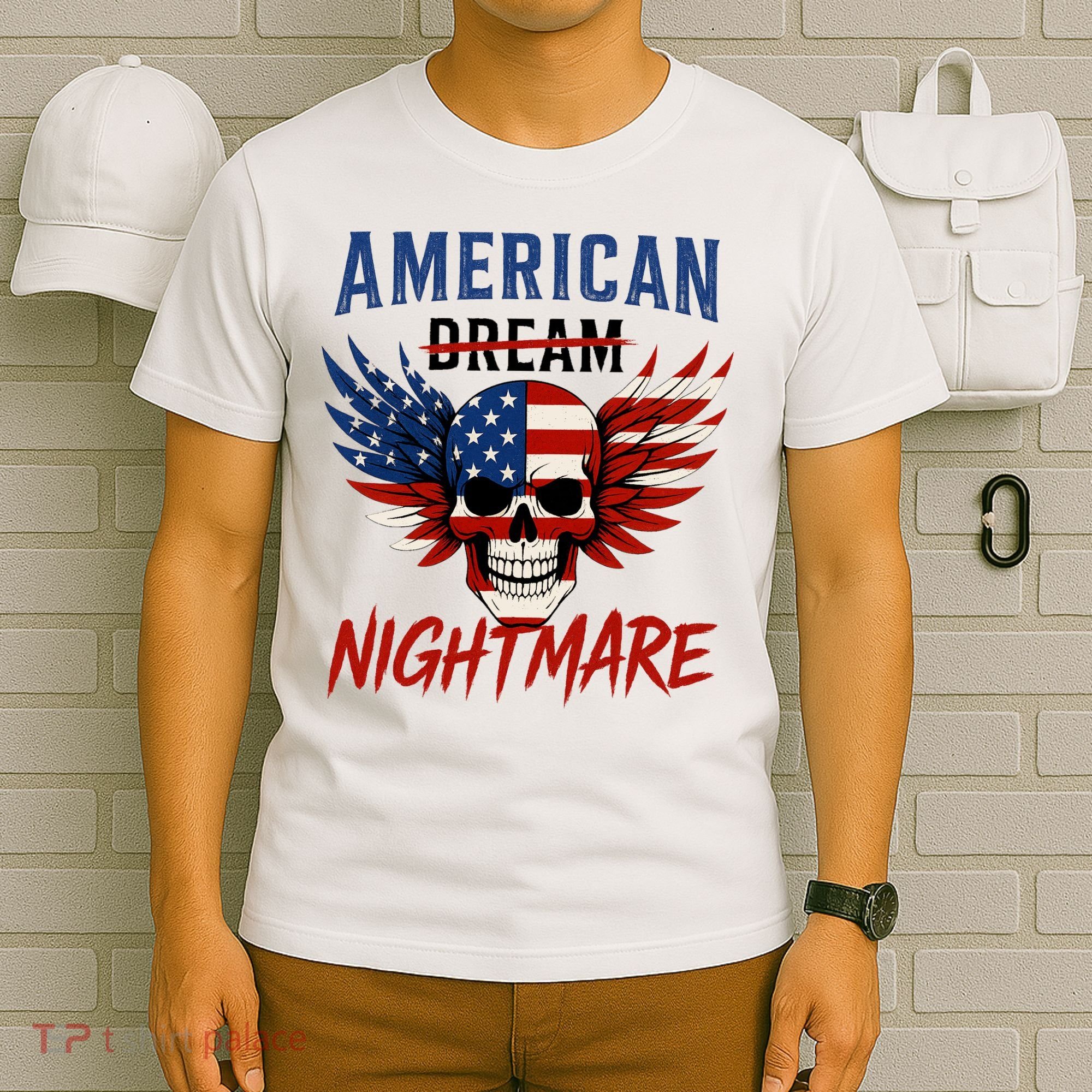 American Flag Dream Nightmare T-Shirt