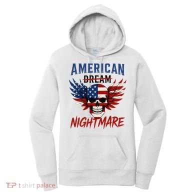 American Flag Dream Nightmare Women's Hoodie