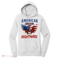 American Flag Dream Nightmare Women's Hoodie thumb 0