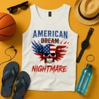 American Flag Dream Nightmare Tank Top thumb 4