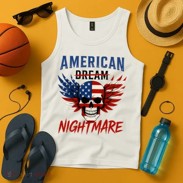 American Flag Dream Nightmare Tank Top