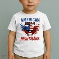 American Flag Dream Nightmare Toddler T-Shirt thumb 2