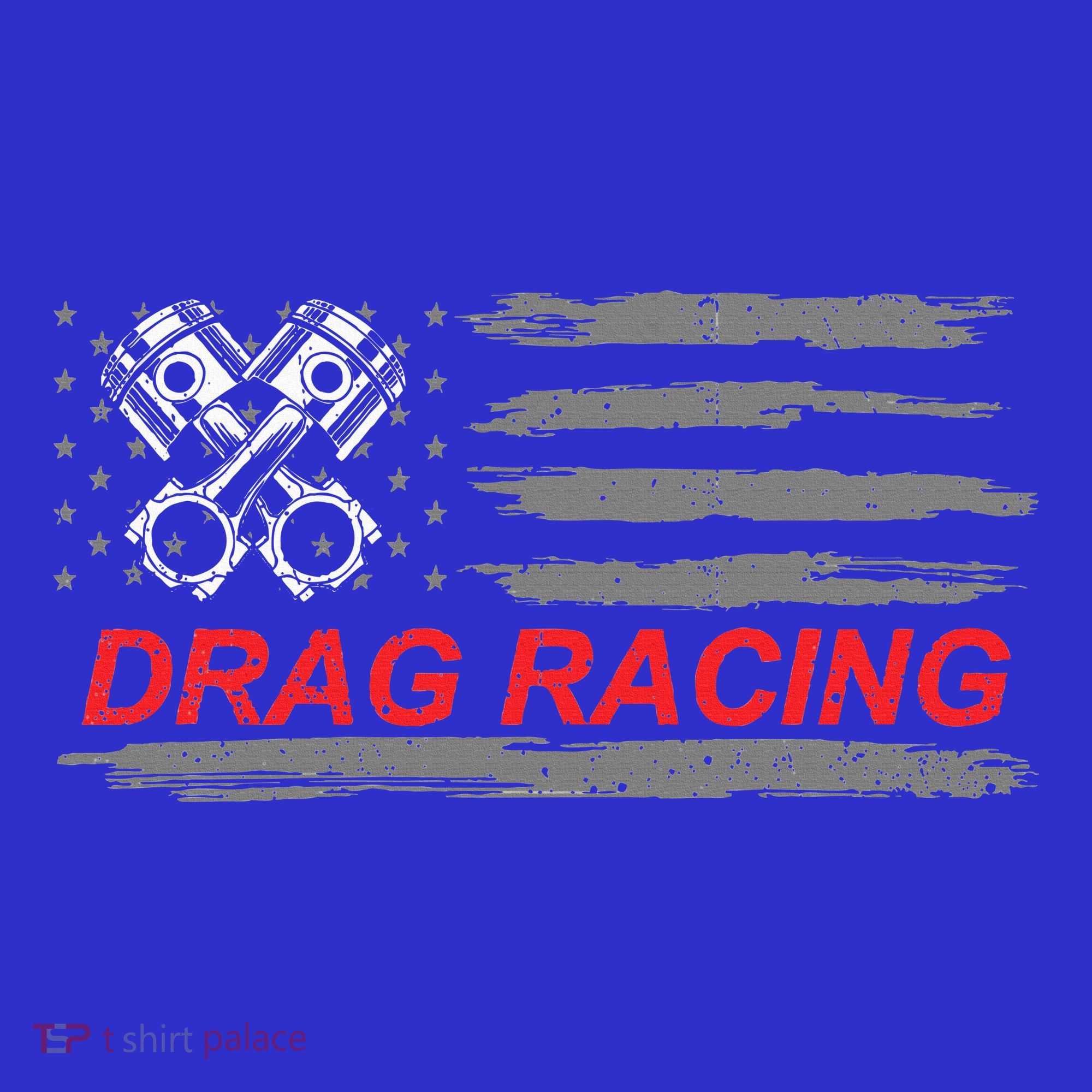 American Flag Drag Racing Car Lover Sweatshirt