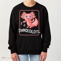Axolotl Funny Dancing Danceolotl Amphibian Dancer Women Women's Sweatshirt thumb 0