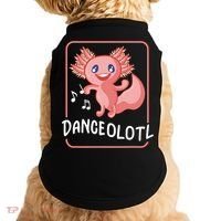 Axolotl Funny Dancing Danceolotl Amphibian Dancer Women Doggie Tank thumb 0
