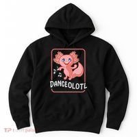 Axolotl Funny Dancing Danceolotl Amphibian Dancer Women Hoodie thumb 0